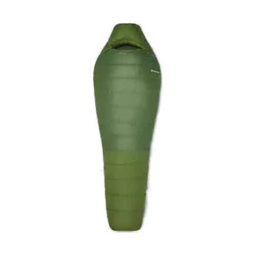 Marmot Mad River 30 Short Green, komfortabler Schlafsack für Camping und Trekking