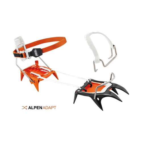Irvis Hybrid Orange, leichte Steigeisen für Hochtouren und Skitouren
