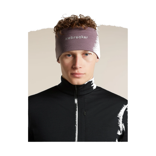 Icebreaker 200 Oasis Headband Grey Plum