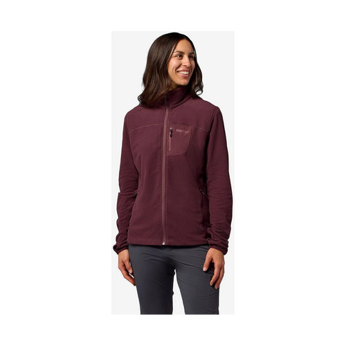 Marmot Air Fleece Jacket W Black Plum
