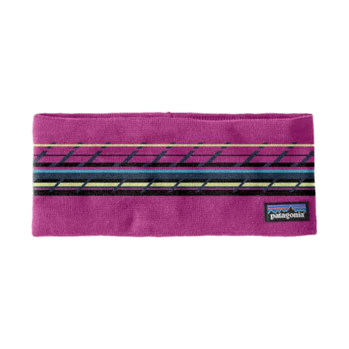 Patagonia Powder Town Headband Mountain minded geo:amaranth pink