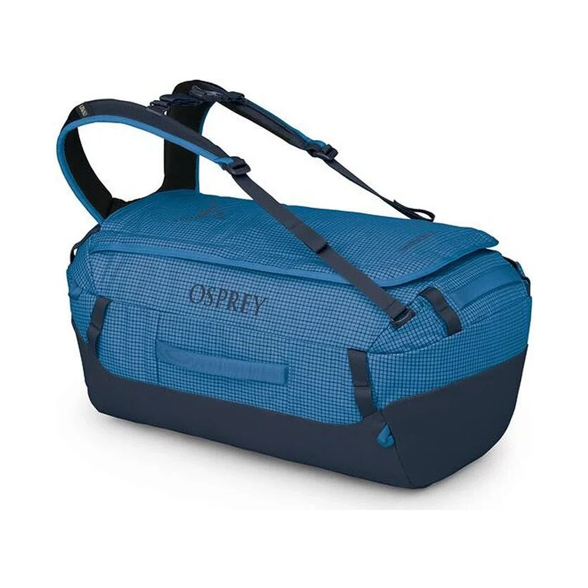 Osprey Transporter Duffel 40 Blue, robuste Reisetasche für Reisen und Outdoor