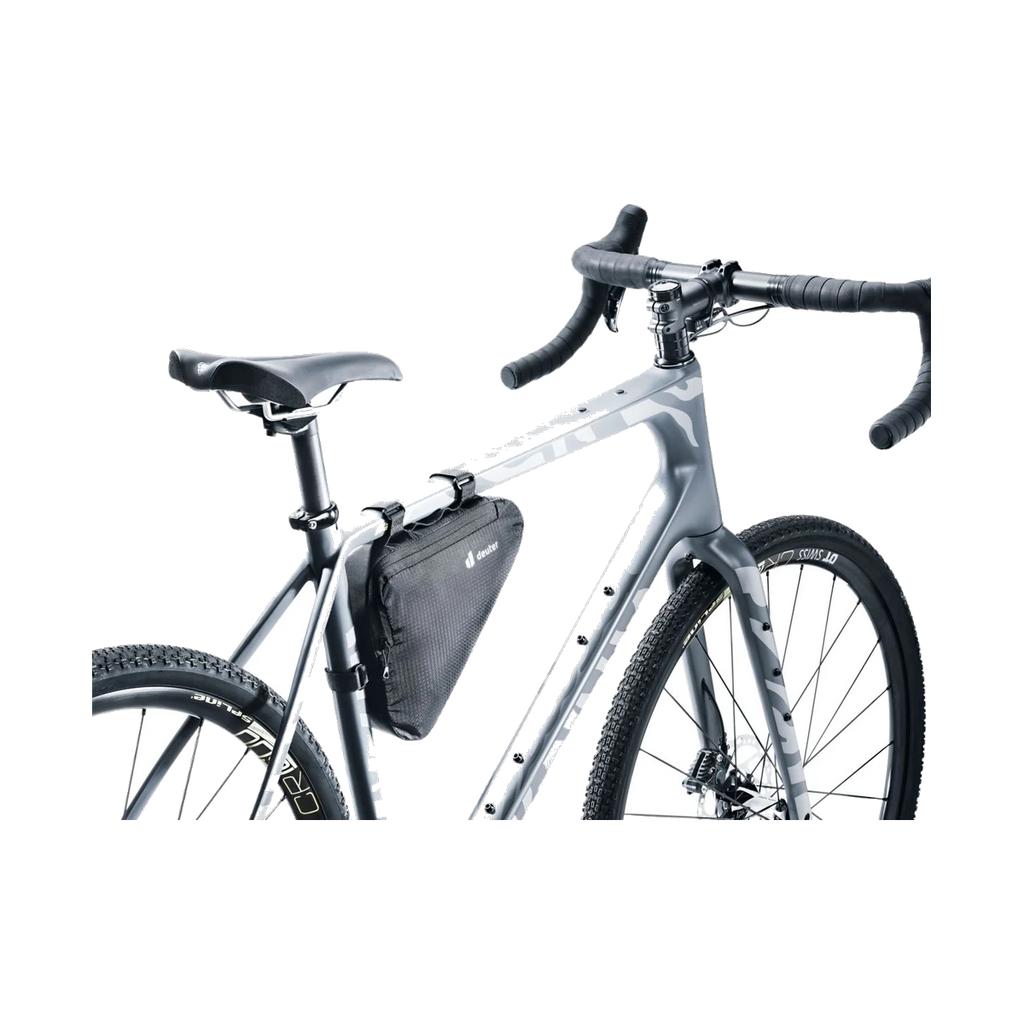 Triangle Bag 1,7 Black, kompakte Rahmentasche für Bike-Touren und Alltag black
