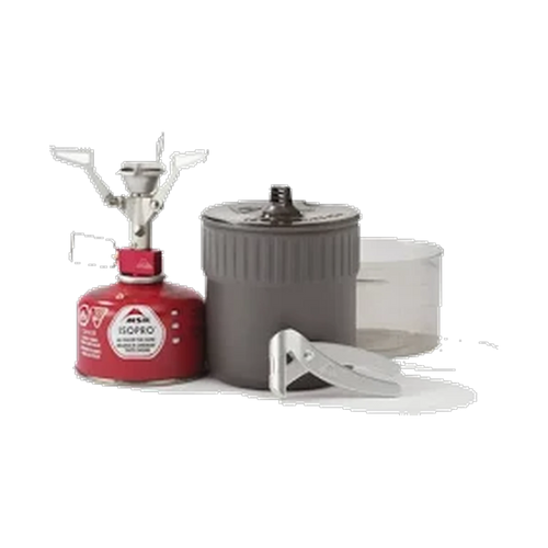 PocketRocket Stove Kit Black – Kompaktes Kochset für Trekking und Outdoor