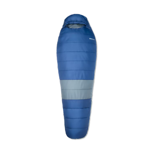 Trestles Elite Eco 20 Long Blue, warmer Kunstfaserschlafsack für Camping und Trekking