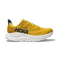 HOKA Clifton 10 Gold, scarpa da running leggera e ammortizzata per strada e allenamento