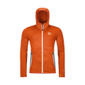 Ortovox Fleece Hoody hot orange
