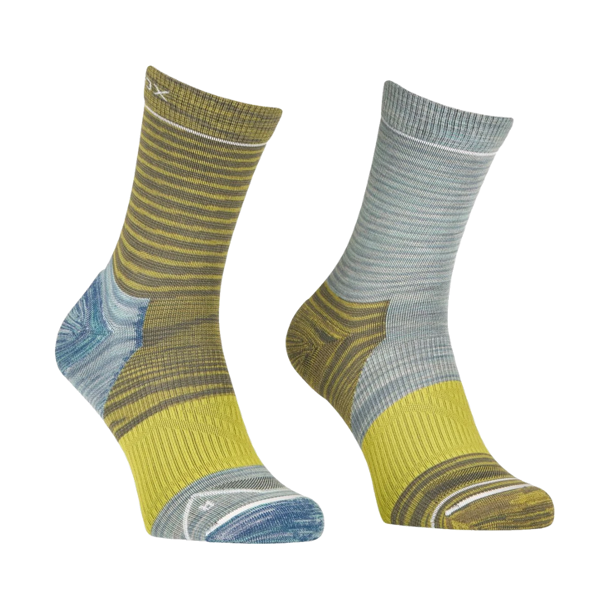 Alpine Mid Socks W YELLOW aquatic ice