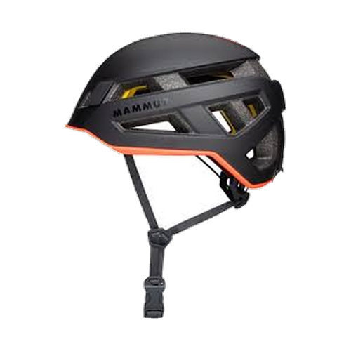 Crag Sender Helmet Black, leichter Kletterhelm für Sportklettern und Alpin