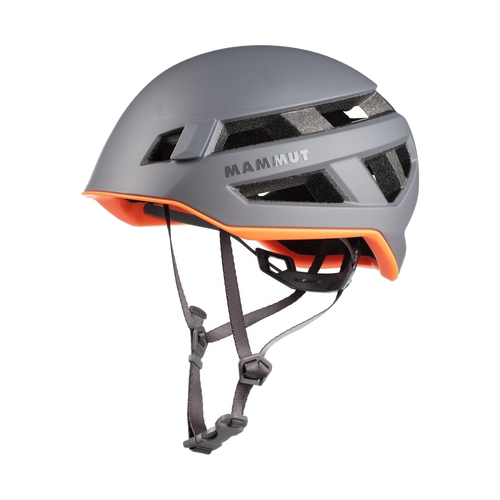 Crag Sender Helmet Grey, leichter Kletterhelm für Sportklettern und Alpin