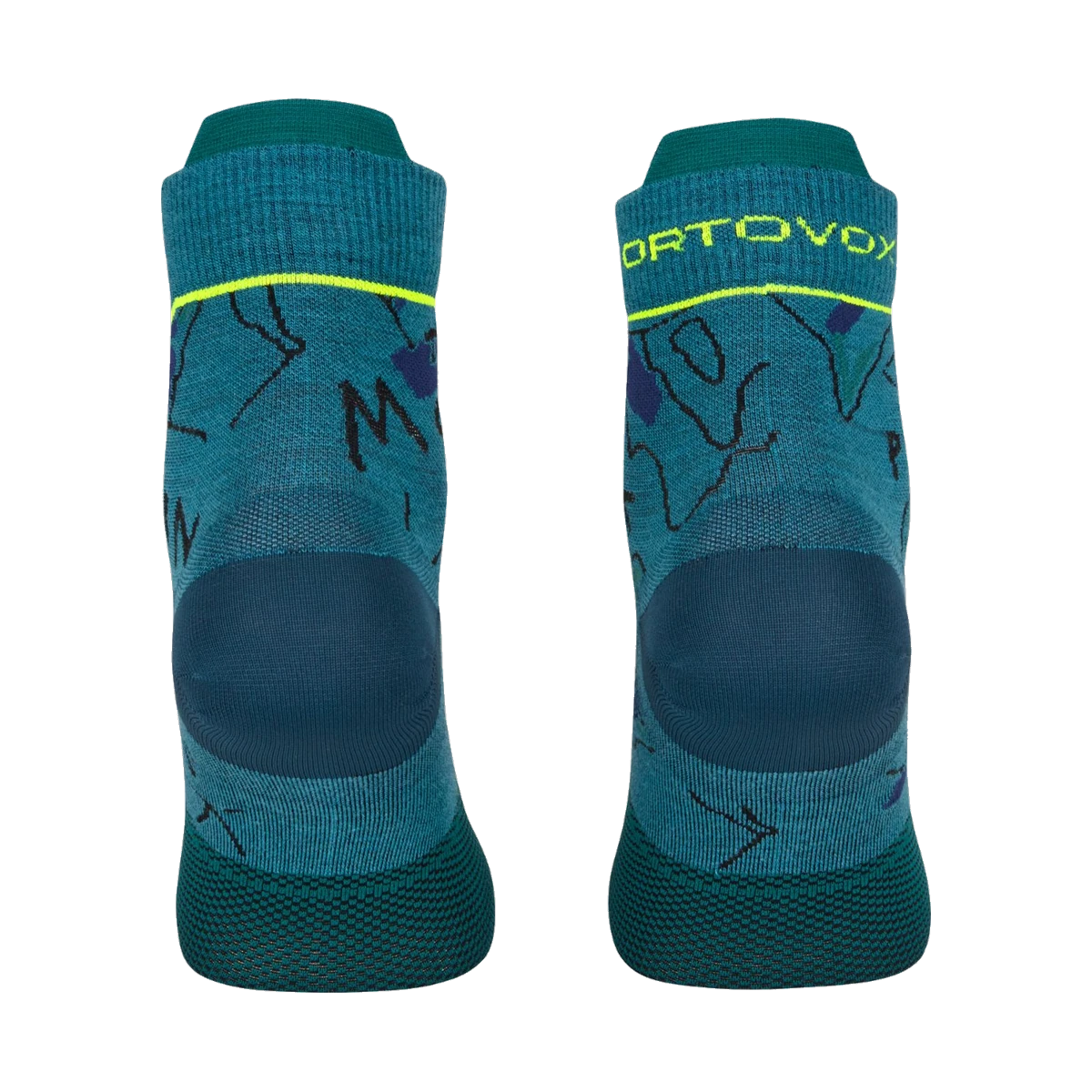 Ortovox Alpine Light Quarter Socks mountain blue