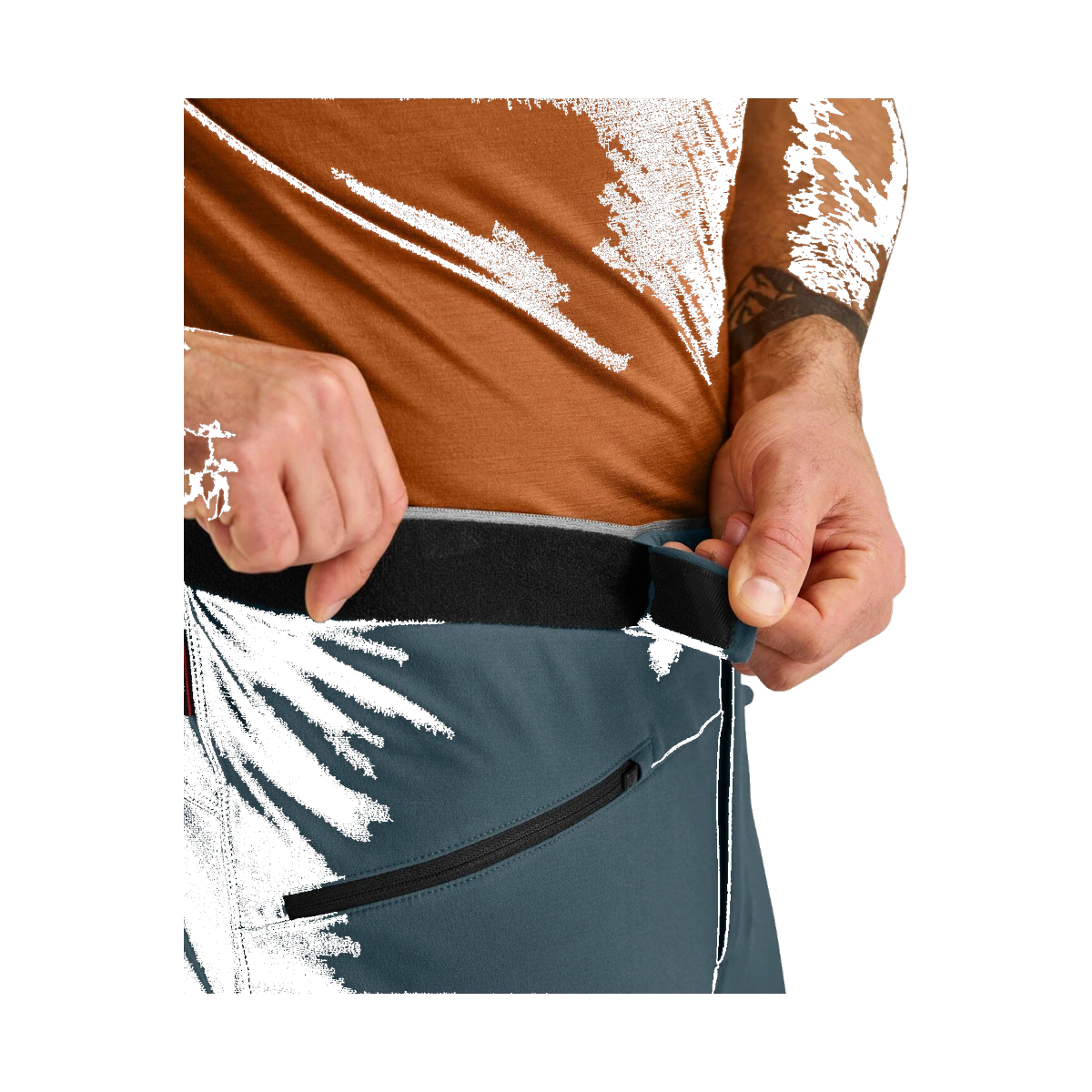 Ortovox Col Becchei Pant petrol blue