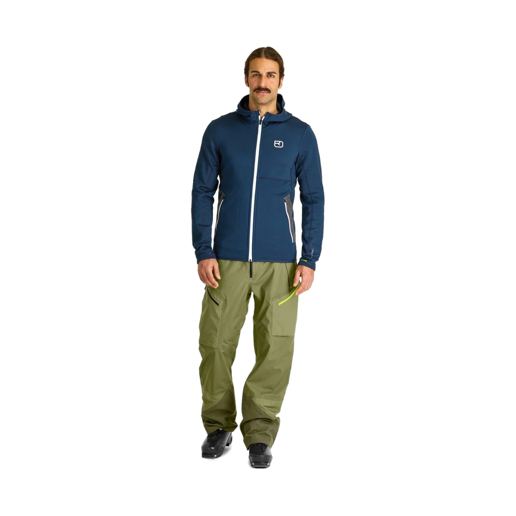 Ortovox Fleece Hoody hot orange