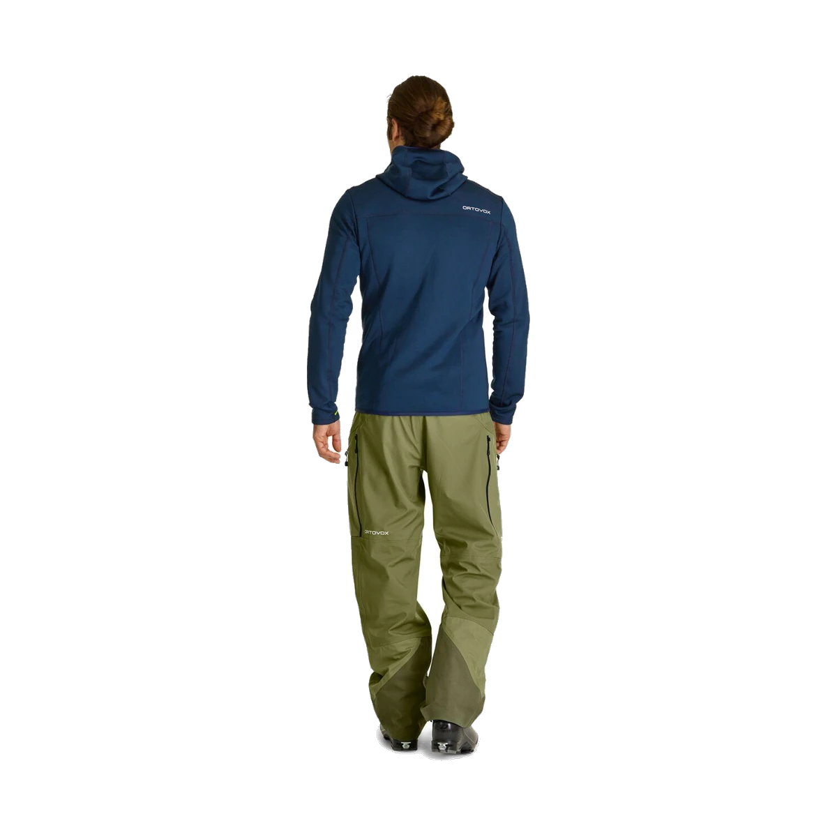 Ortovox Fleece Hoody hot orange