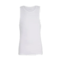 Singlet Cool White, leichtes Funktions-Top für Sport und Training