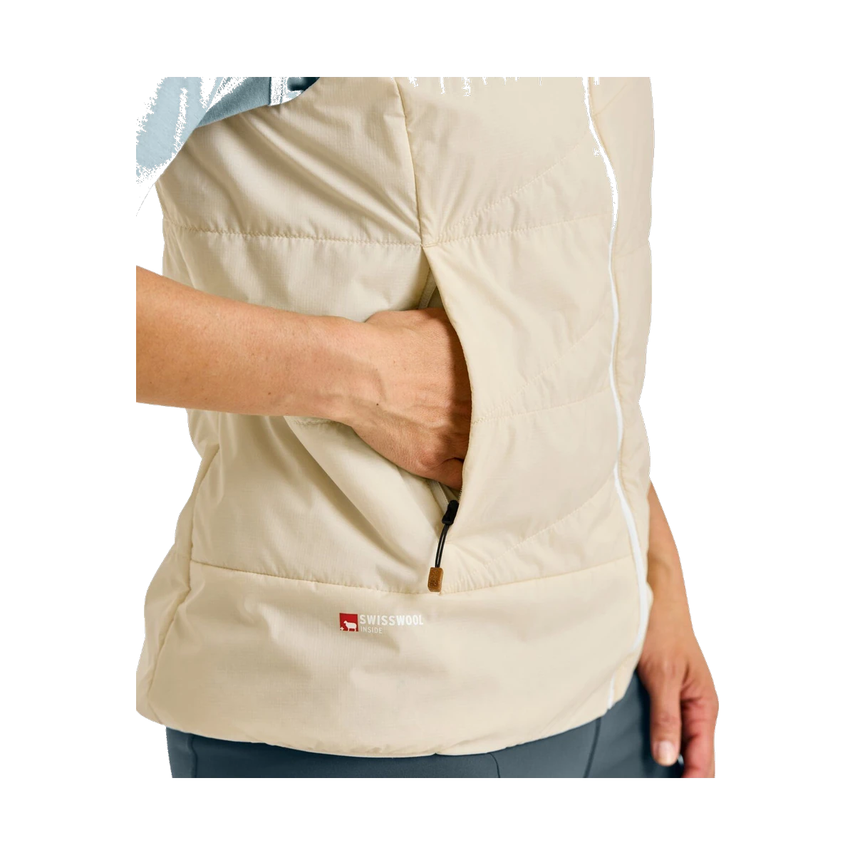 Ortovox Piz Duan Vest Woman white chalk