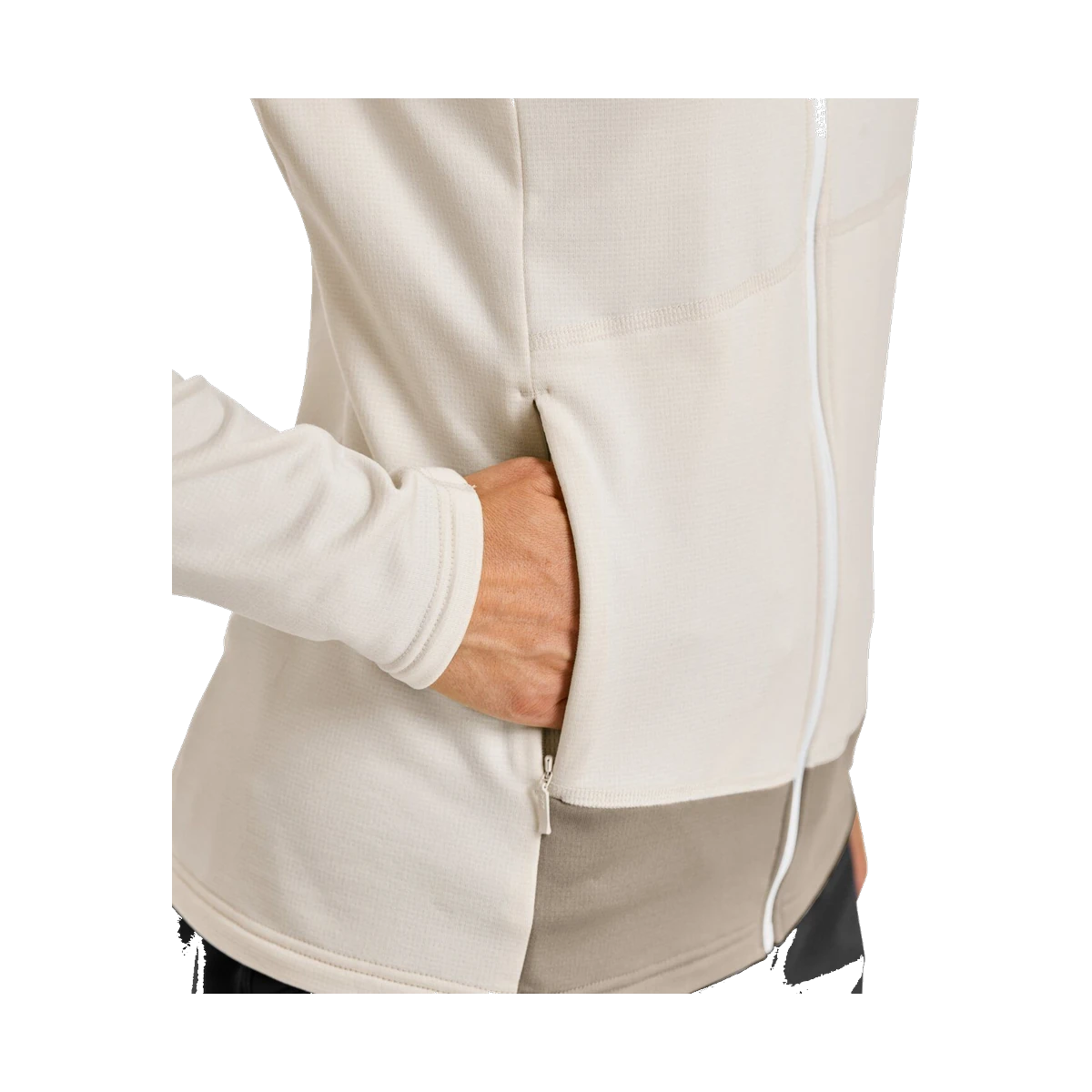 Ortovox Fleece Light Jacket Woman white chalk