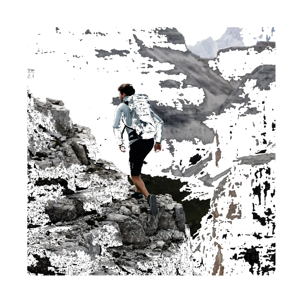 Traverse 30 GREEN glacier grey