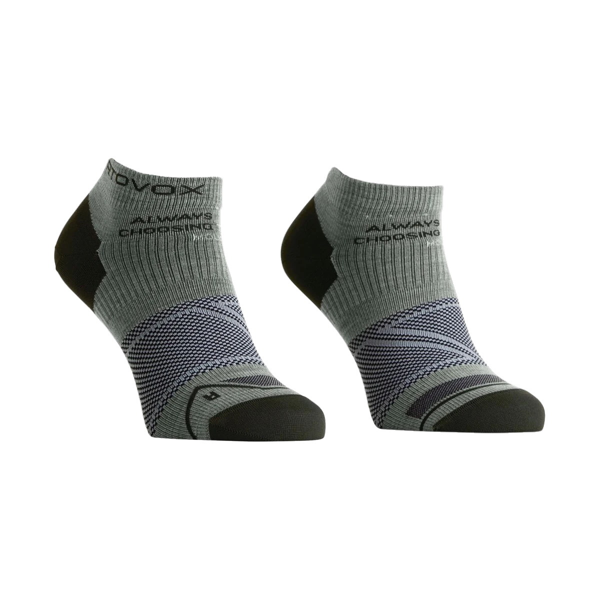 Alpine Light Low Socks . green sage