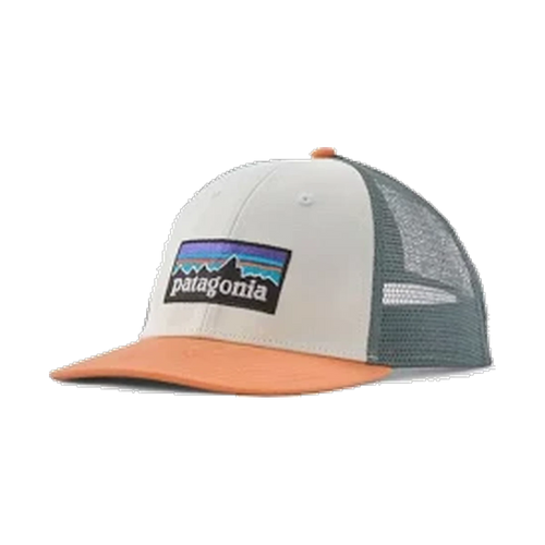 P-6 Logo Trucker Hat Birch White