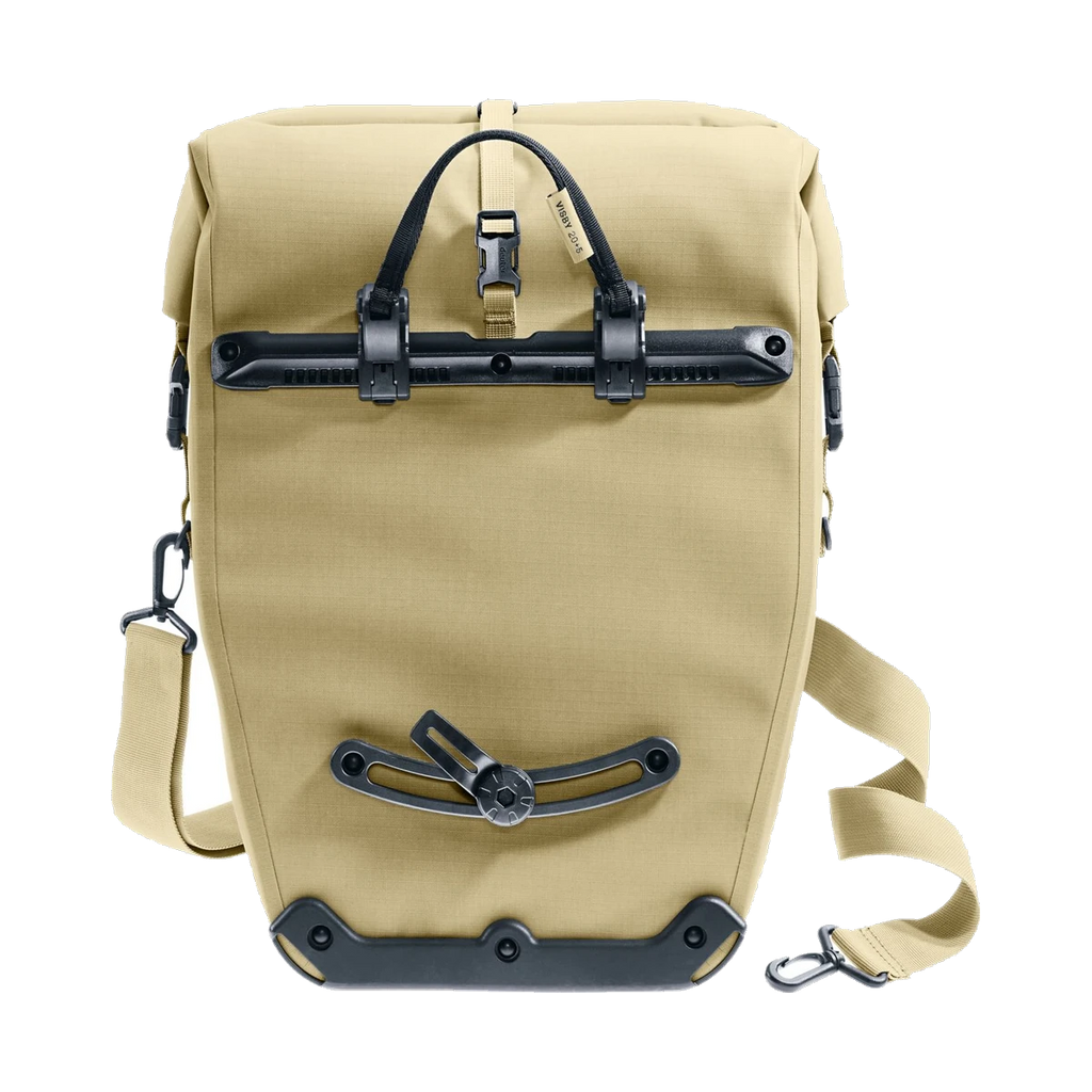 Visby 20+5 Beige – Praktische Fahrradtasche für Alltag und Touren desert