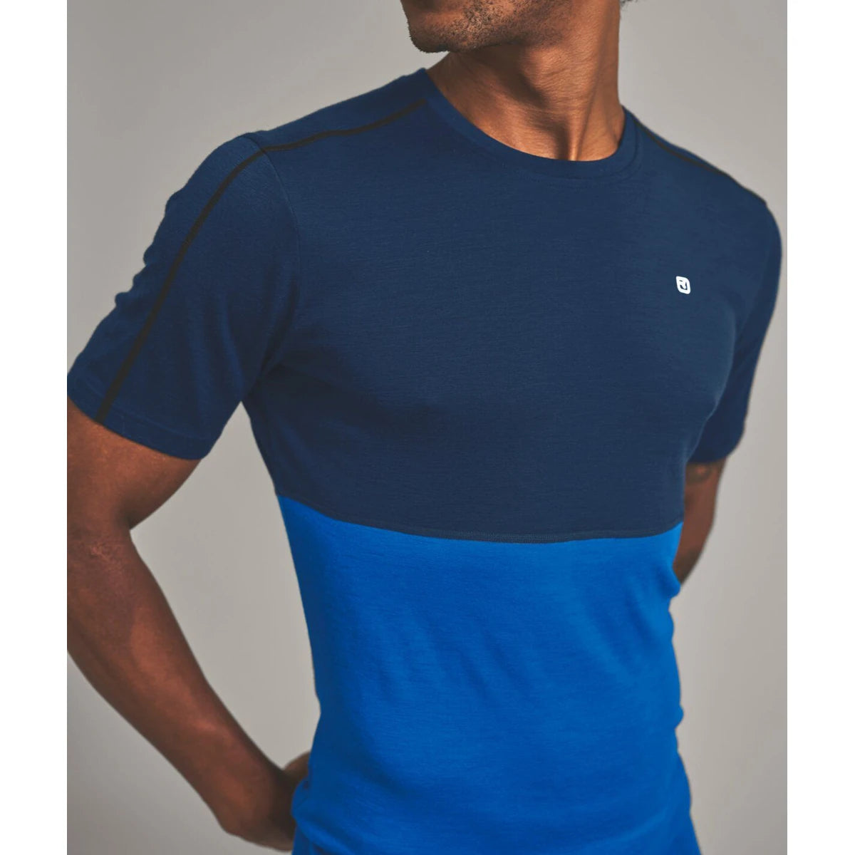 Ortovox 185 Rock'N'Wool Short Sleeve Dark Arctic Grey, view 3