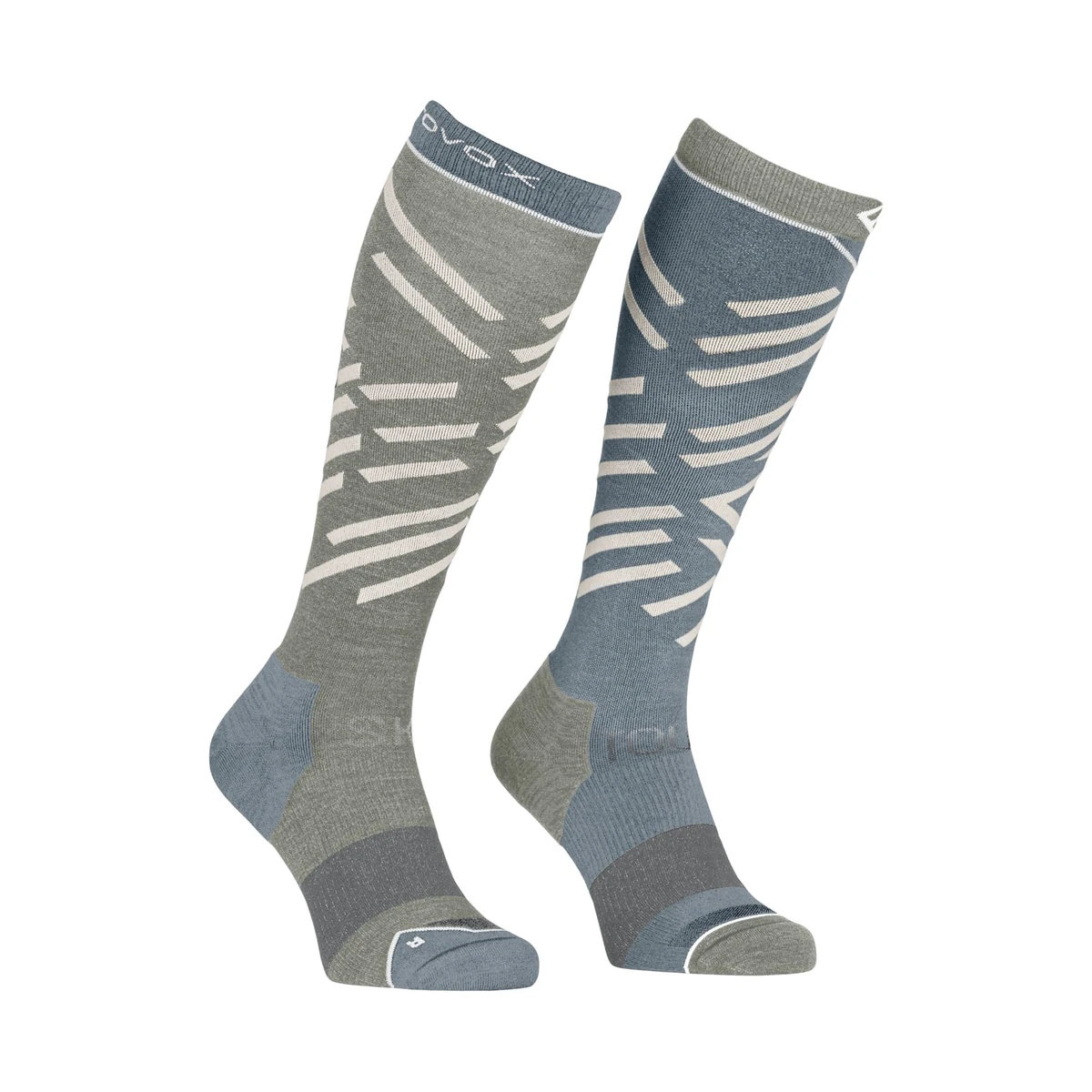 Ortovox Ski Tour Long Socks Green Sage green sage, Ansicht 2
