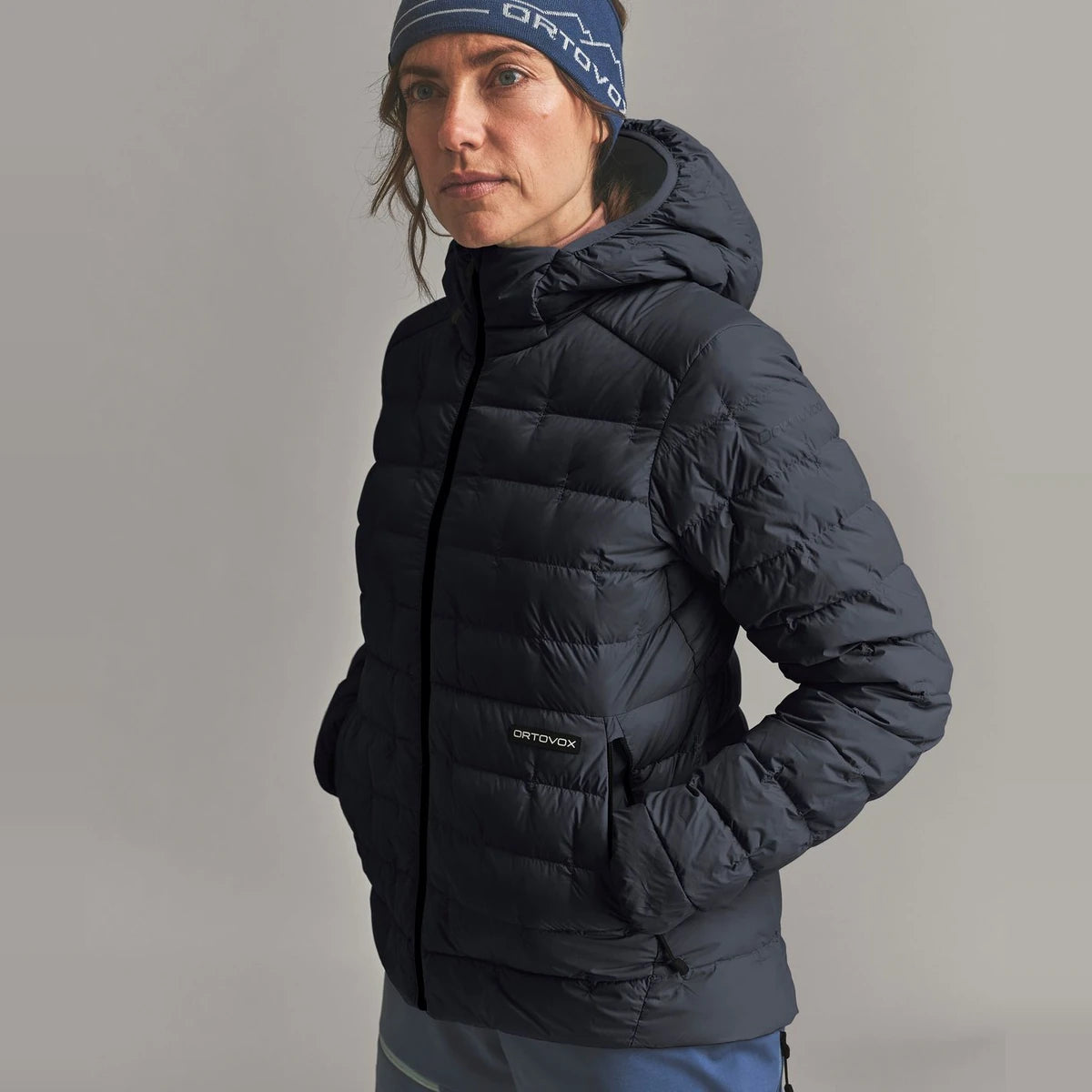 Ortovox Downwool 180 Hooded Jacket W Black, view 4