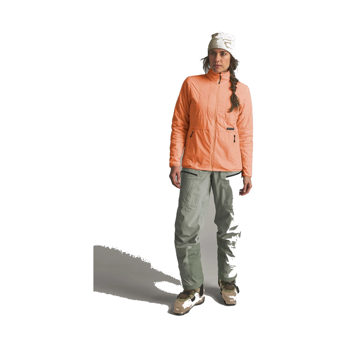 Ortler Metawool 60 Rev JKT  W Faded tangerine faded tangerine