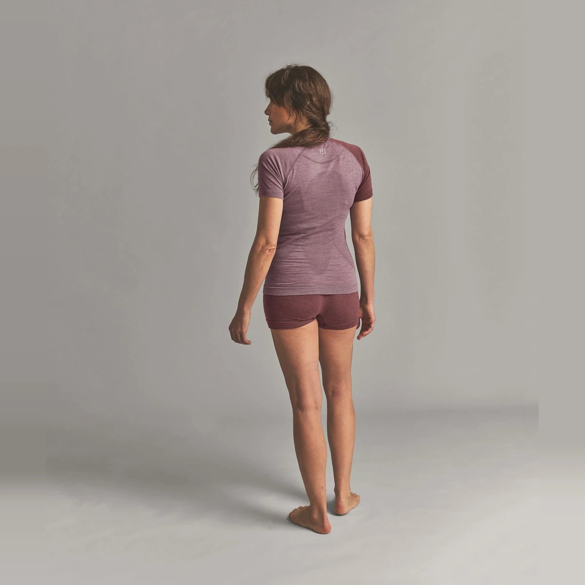 Ortovox 120 Comp Light Short Sleeve W Dusk Rose, view 5
