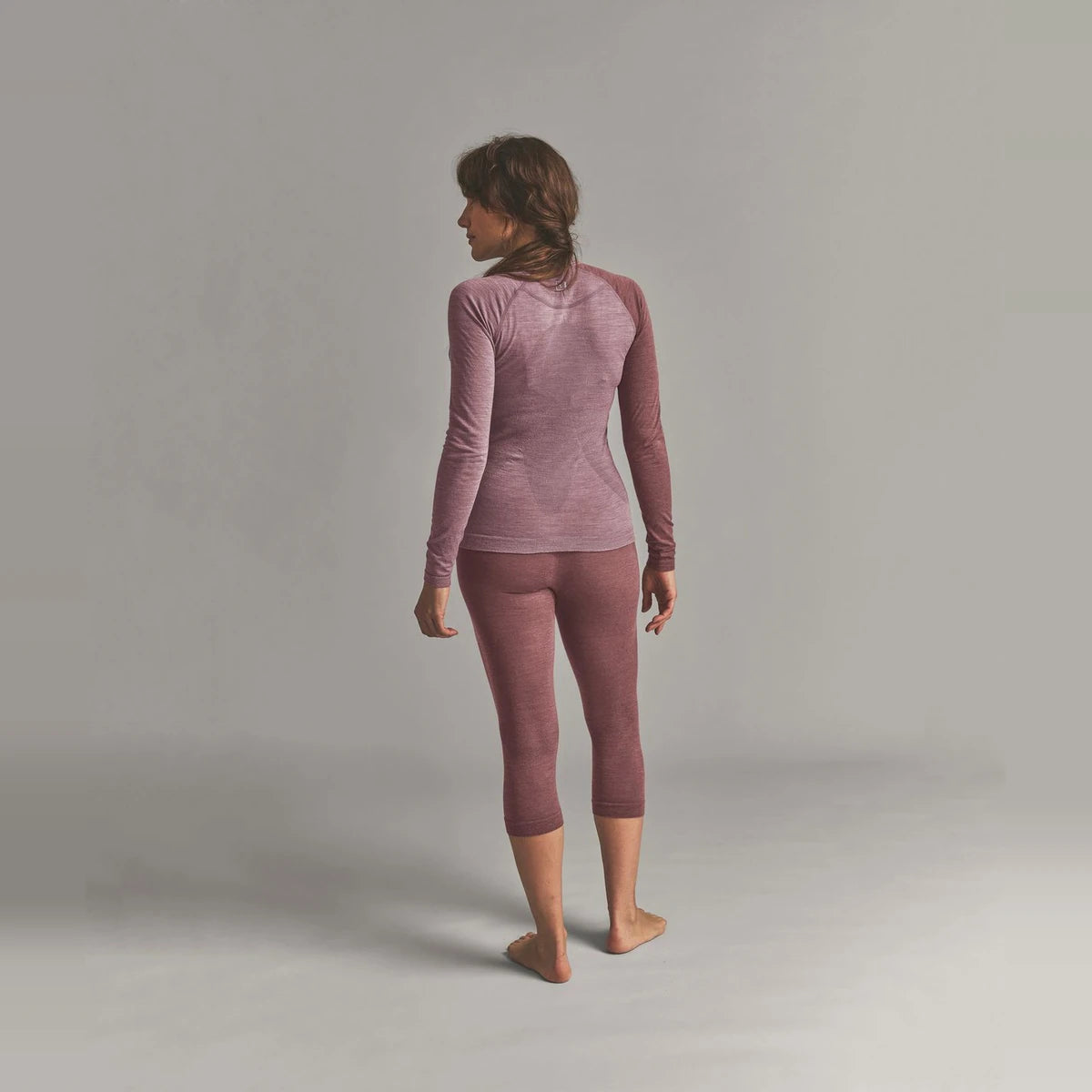 Ortovox 120 Comp Light Long Sleeve W Dusk Rose, view 4