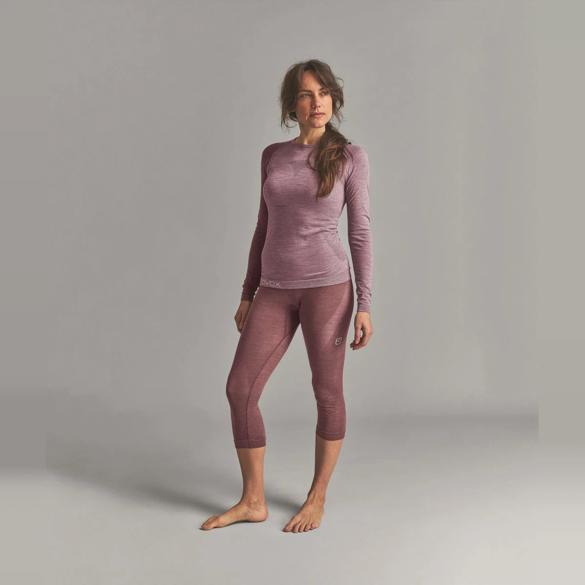 Ortovox 120 Comp Light Long Sleeve W Dusk Rose, view 3