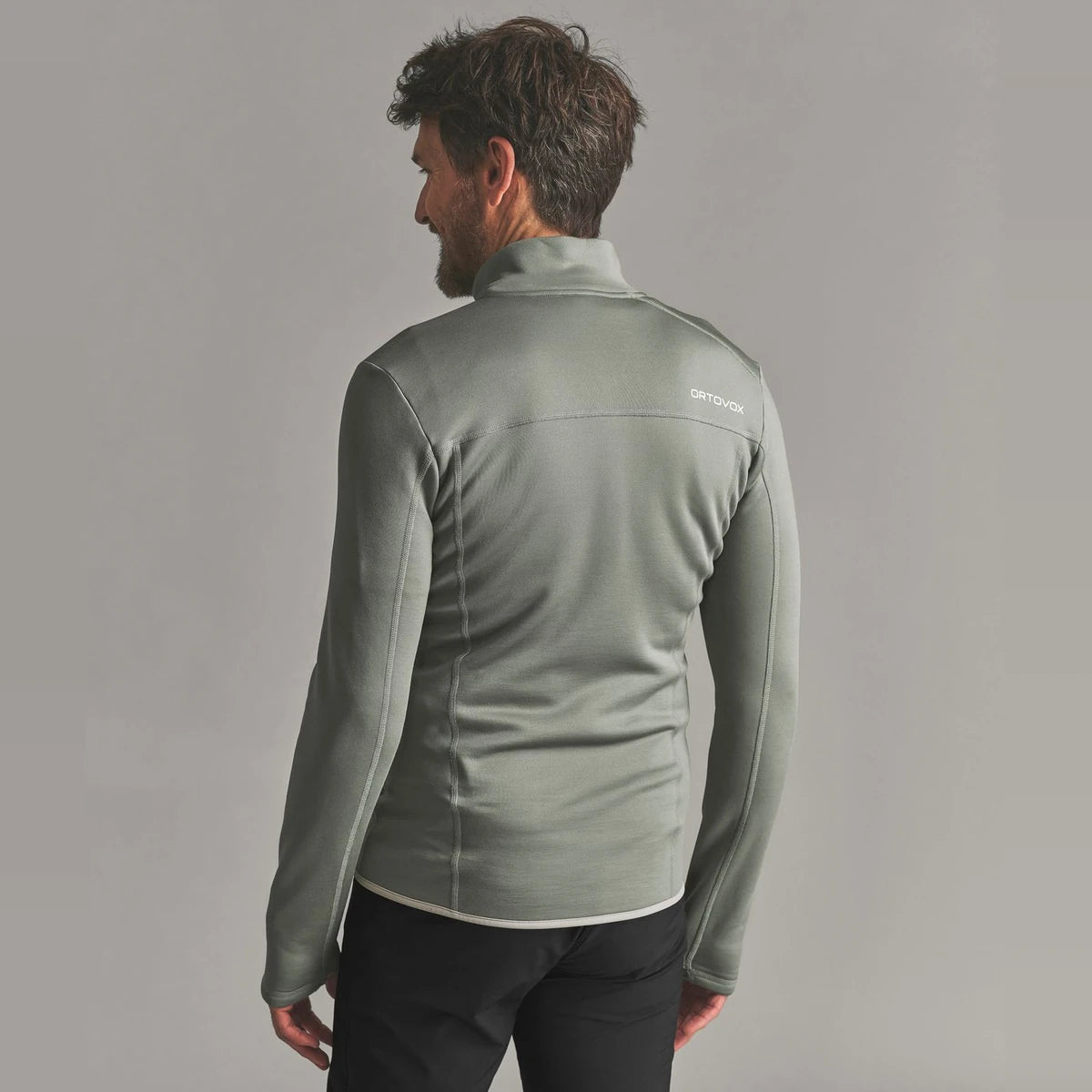 Ortovox Fleece Jacket Green Sage, view 5