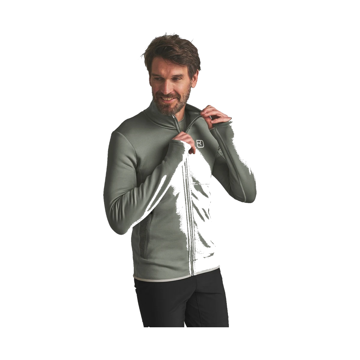 Ortovox Fleece Jacket Green sage green sage