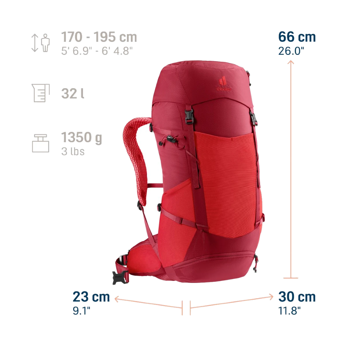 Futura 32 RED cherry-masala