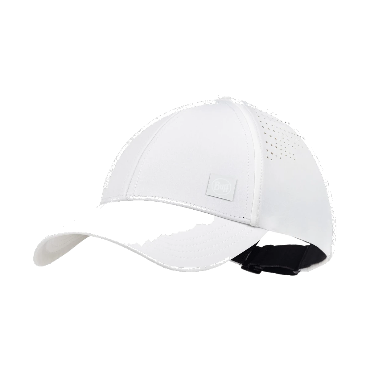 Buff Summit Cap Solid White