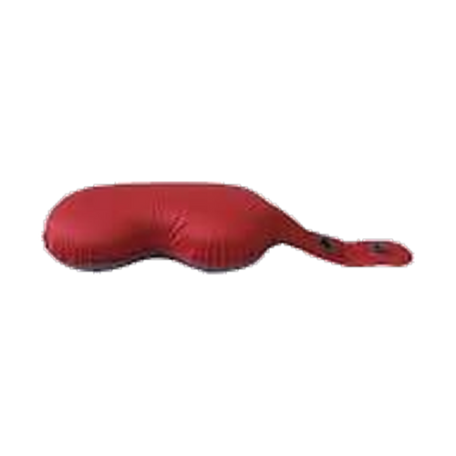 Pillow Pump Red, cuscino con pompa integrata per outdoor e campeggio