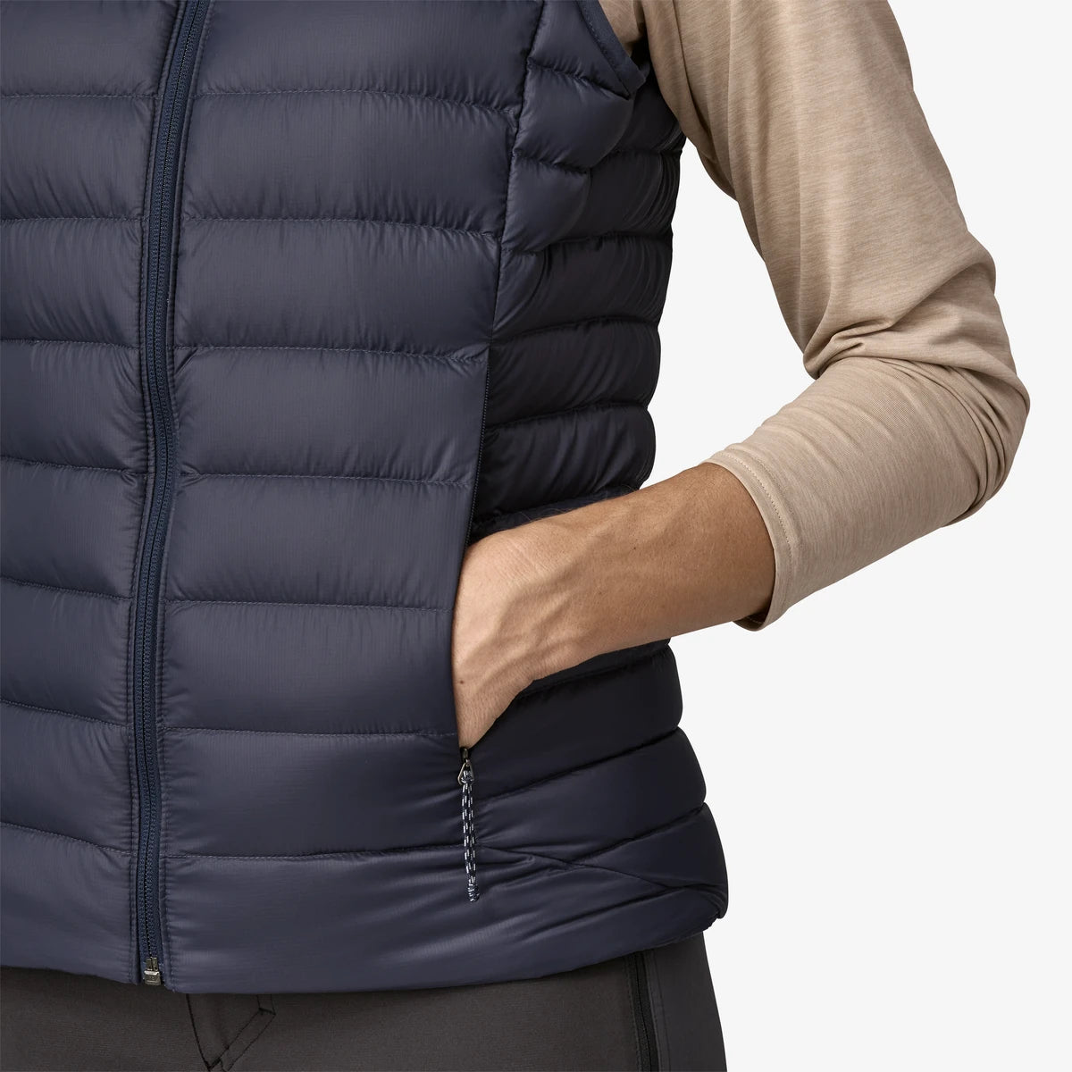 Patagonia Down Sweater Vest W Blue, vista 2