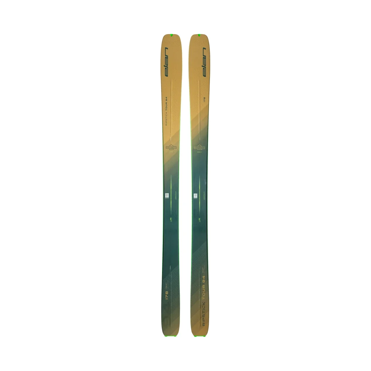Elan Ripstick Tour 94 set con attacco, vista 3