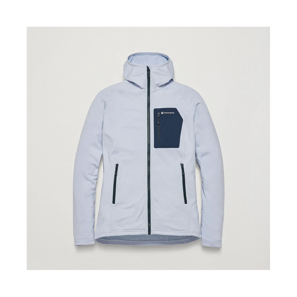 Montane Protium CP Hoody W Violet, leichter Damen-Fleece-Hoody für Bergsport und Outdoor
