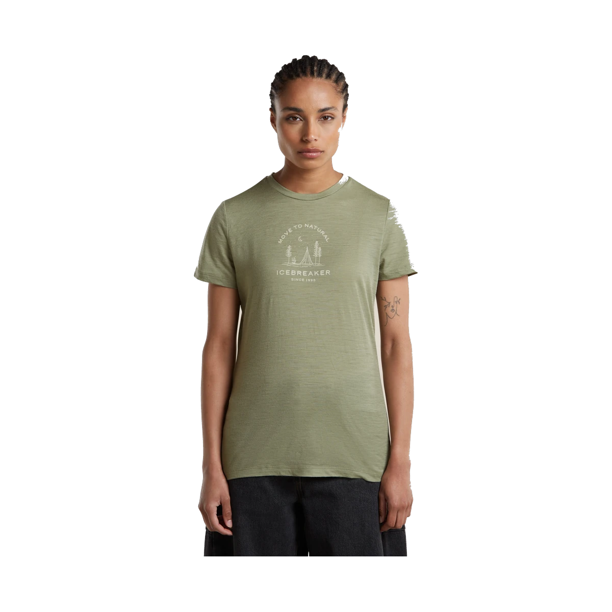 150 Tech Lite SS Tee PP W Lichen