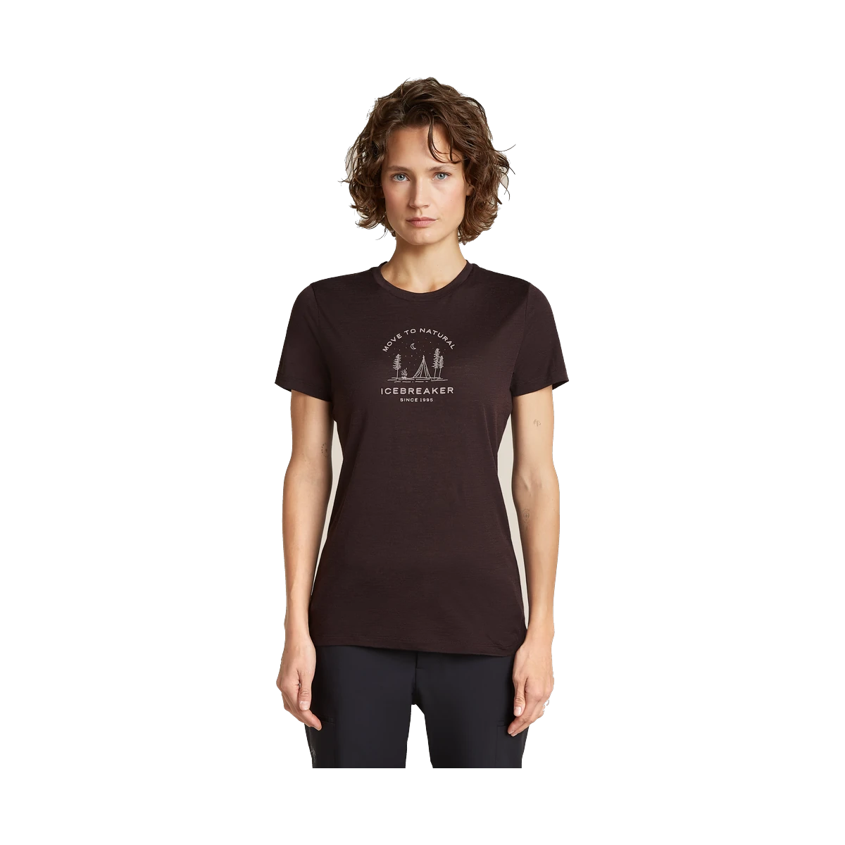 Icebreaker 150 Tech Lite SS Tee PP W Bittersweet