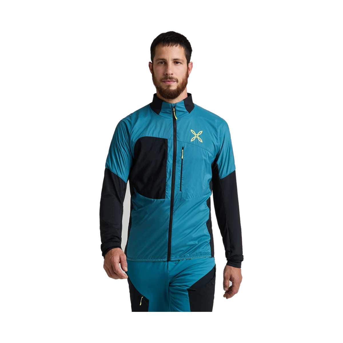 Traccia Octa Maglia Steel blue sunny lime