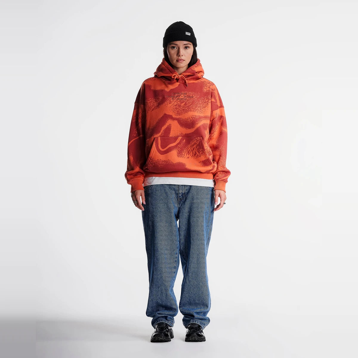 Orage Alpine Print Hoodie