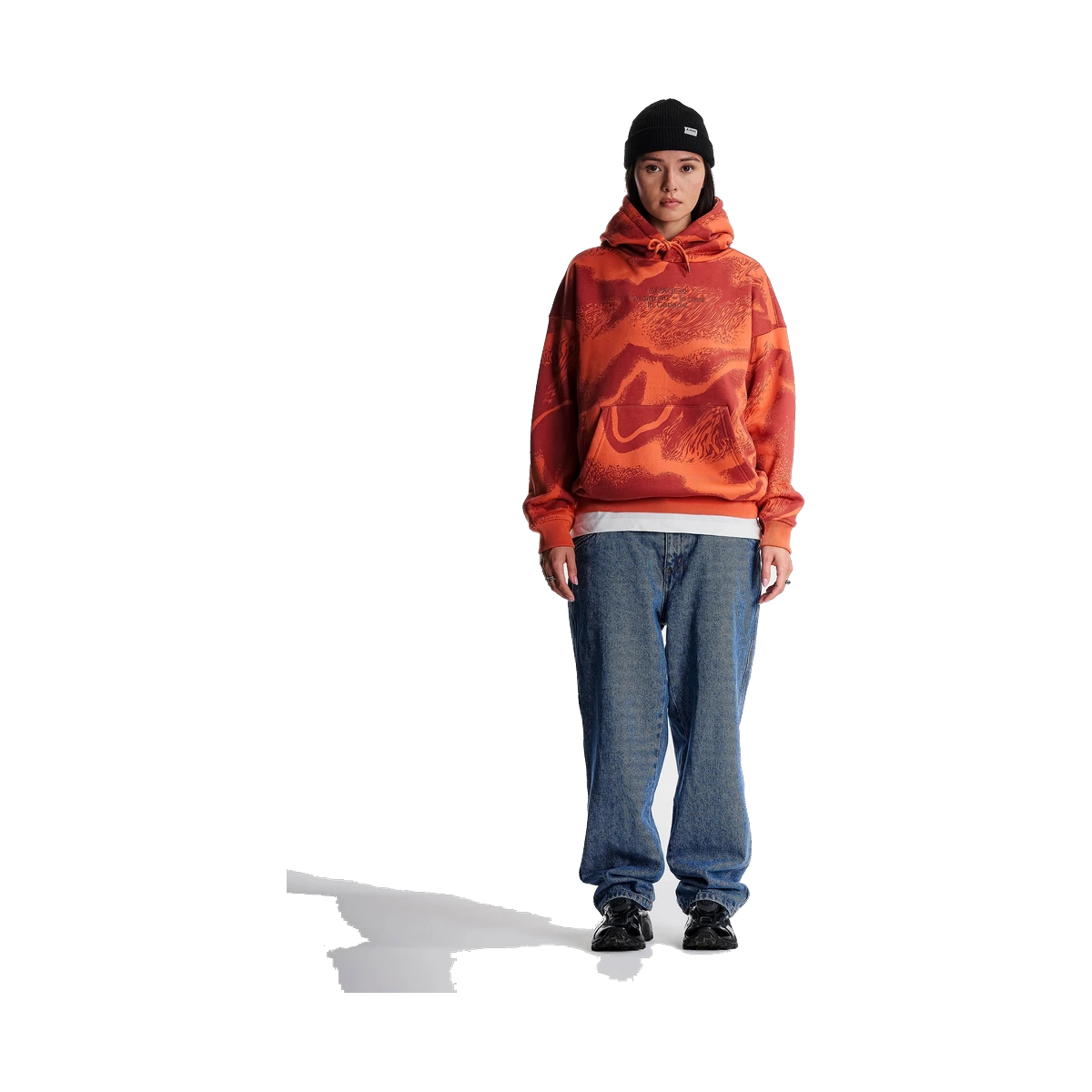 Alpine Print Hoodie