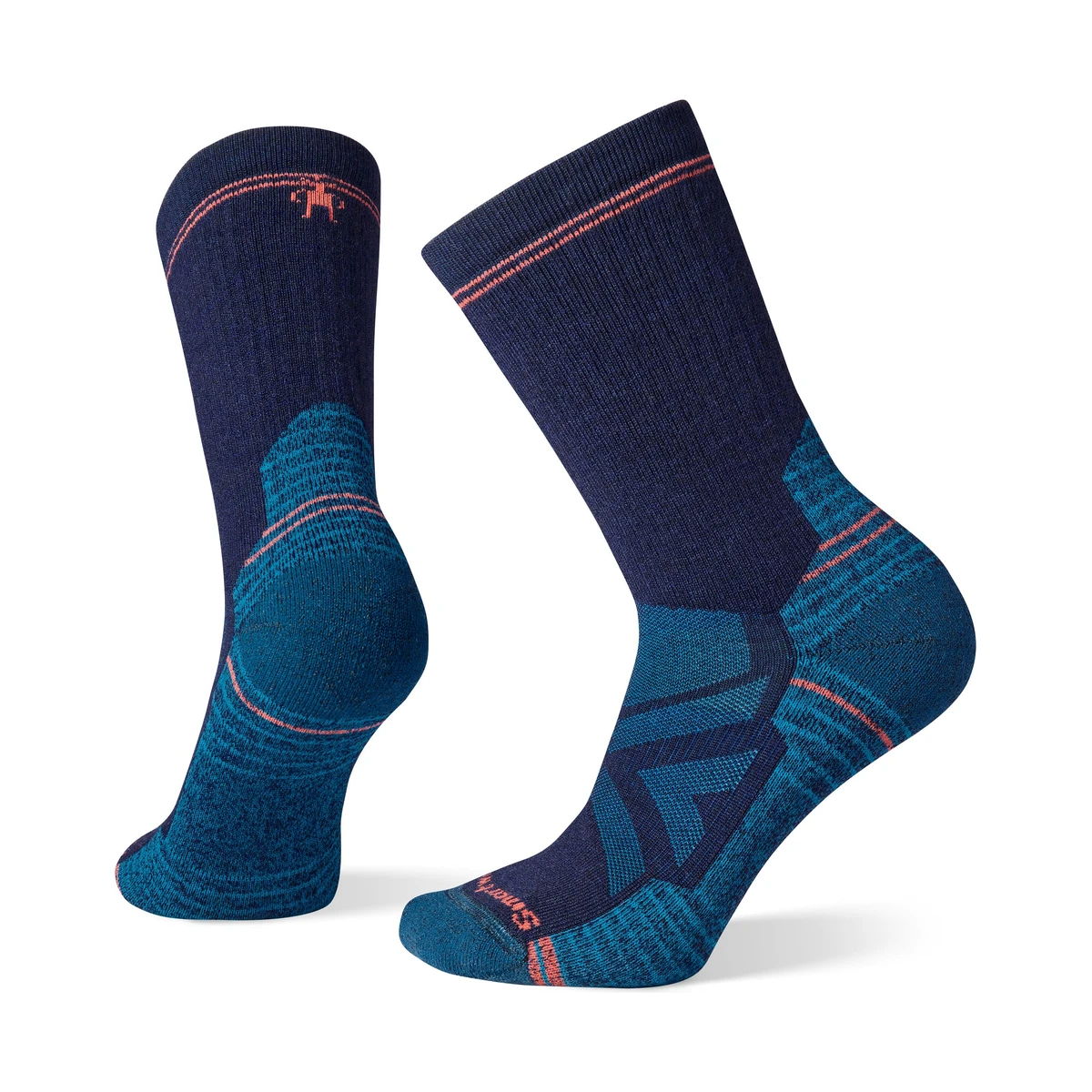 Smartwool Performance Hike Full Cushion W Blue, warm women's hiking socks with full cushioning