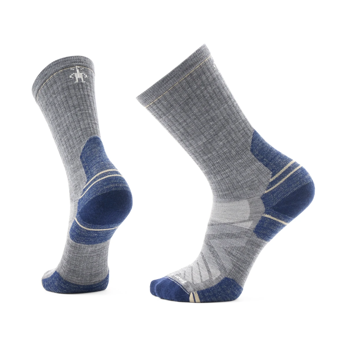 Smartwool Hike Targeted Cushion Crew Grey, comfortable hiking socks for trekking and outdoor