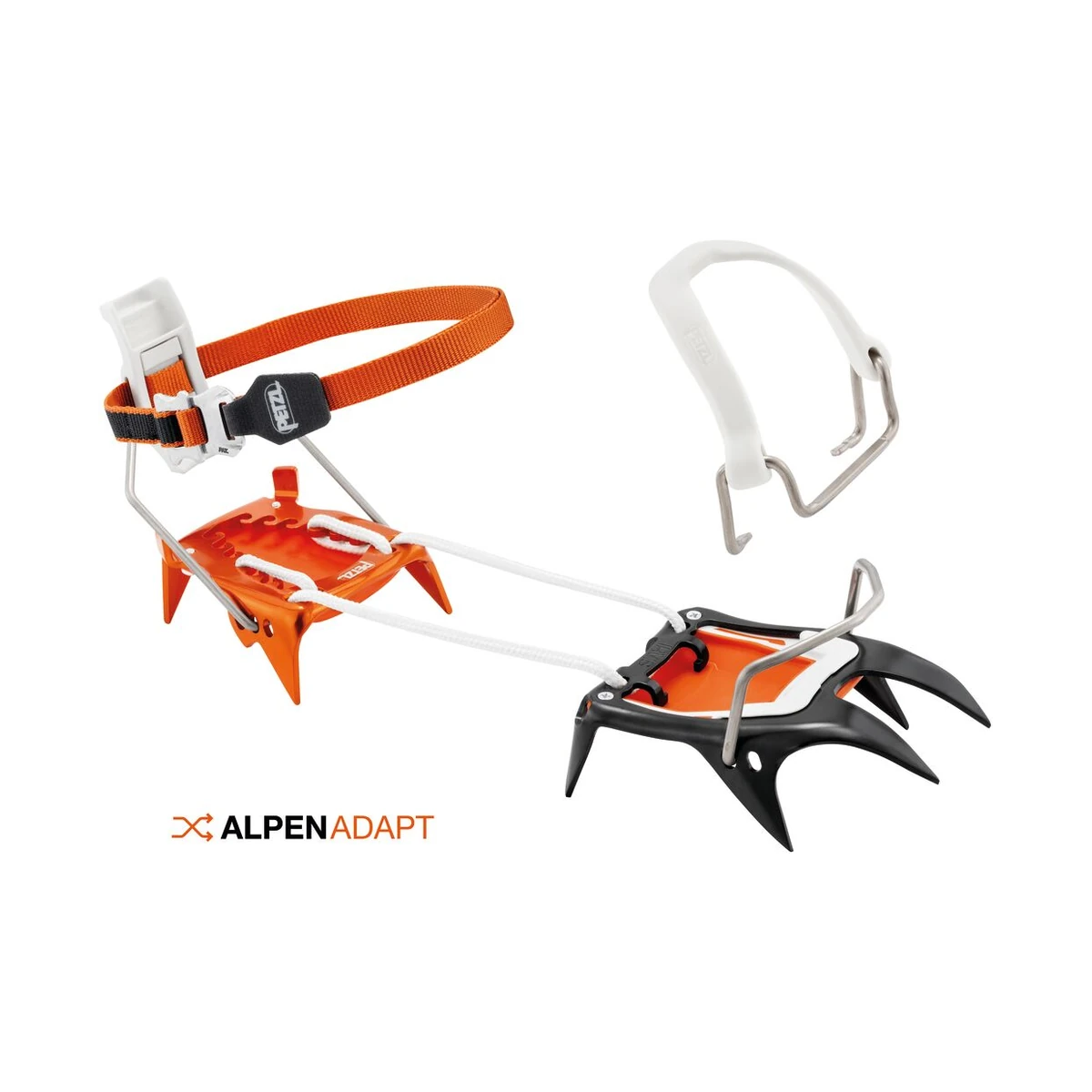 Irvis Hybrid Orange, leichte Steigeisen für Hochtouren und Skitouren