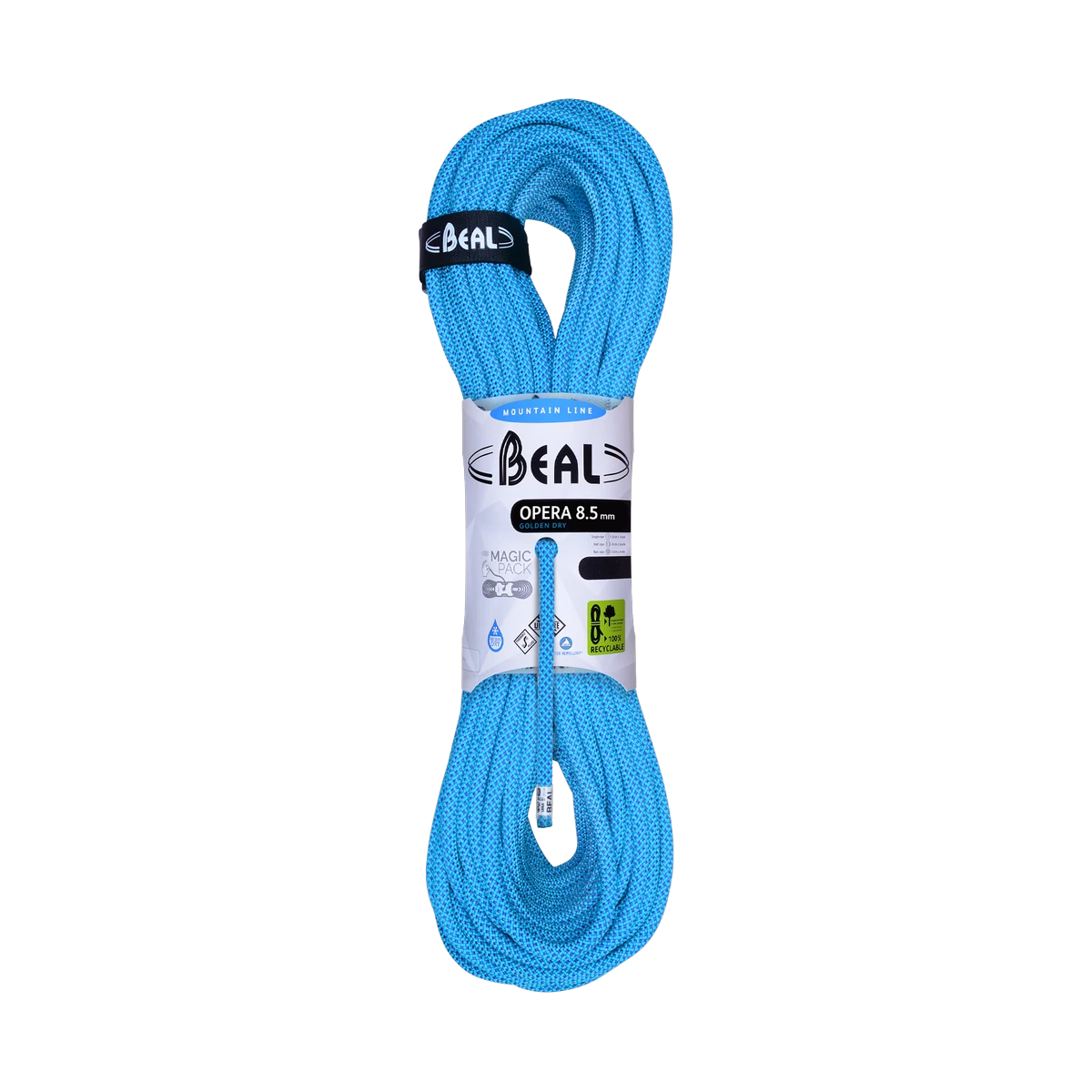 Beal Opera 8,5 mm 40 m, ultraleichtes High-End Kletterseil für Alpinisten