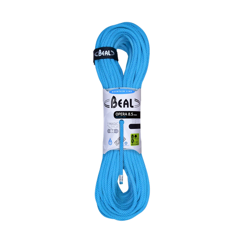 Beal Opera 8,5 mm 40 m, ultralight high end climbing rope for alpinists